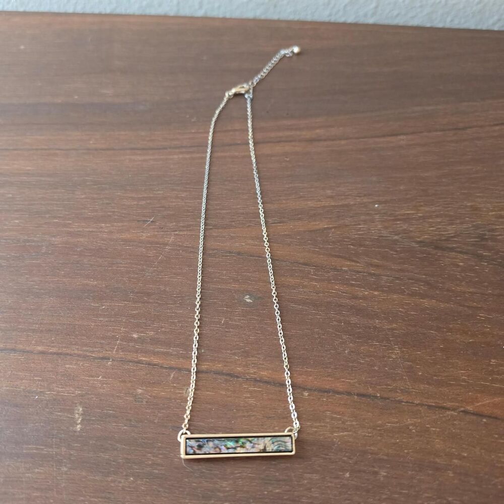 Iridescent Shell Necklace - Picture 2 of 5